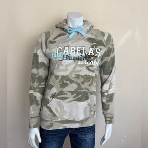 Cabela’s - Women’s Camo hunting hoodie. Small